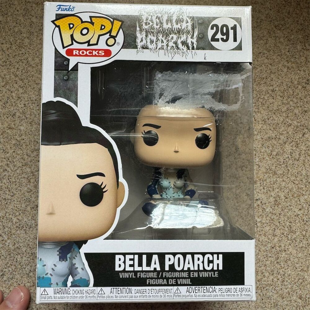 Funko Pop! Rocks Bella Poarch #291 Vinyl Figure Collectible: Brand New